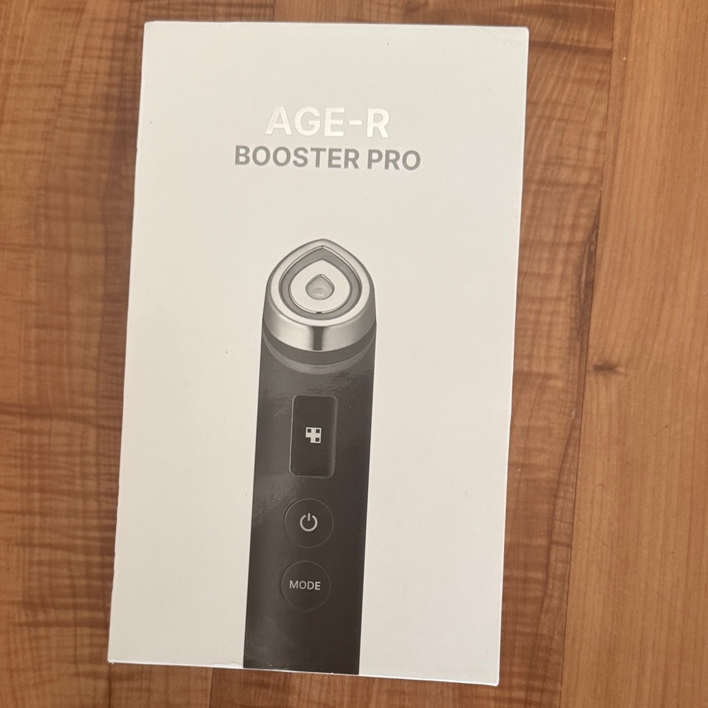 AGE-R Booster Pro Skincare Tool - Black